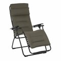 Kd Estanteria Zero Gravity Recliner - Black Frame - Taupe Fabric KD3082489